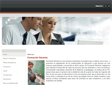 Tablet Screenshot of formaciondocente.info